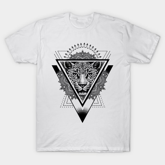 Wild Cat T-Shirt by Artwork Simpson